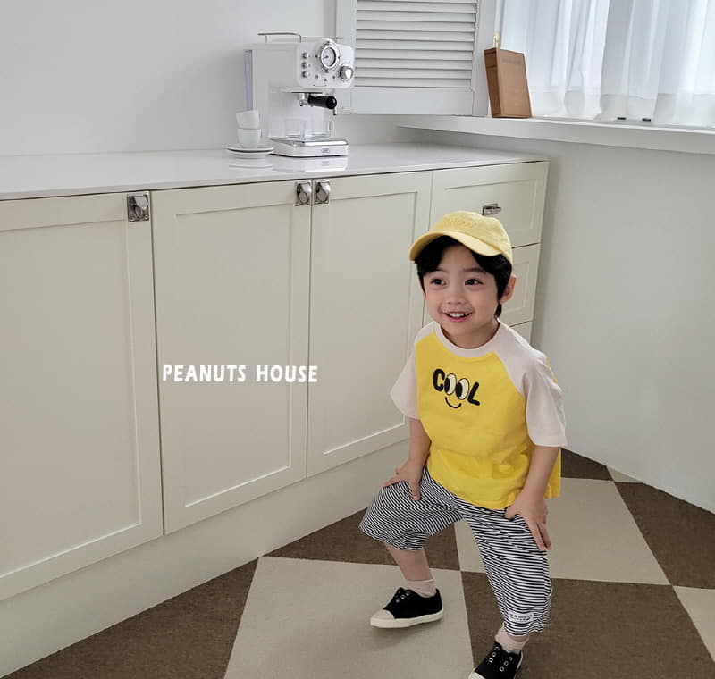 Peanuts - Korean Children Fashion - #kidzfashiontrend - Stripes Cropped Pants - 5