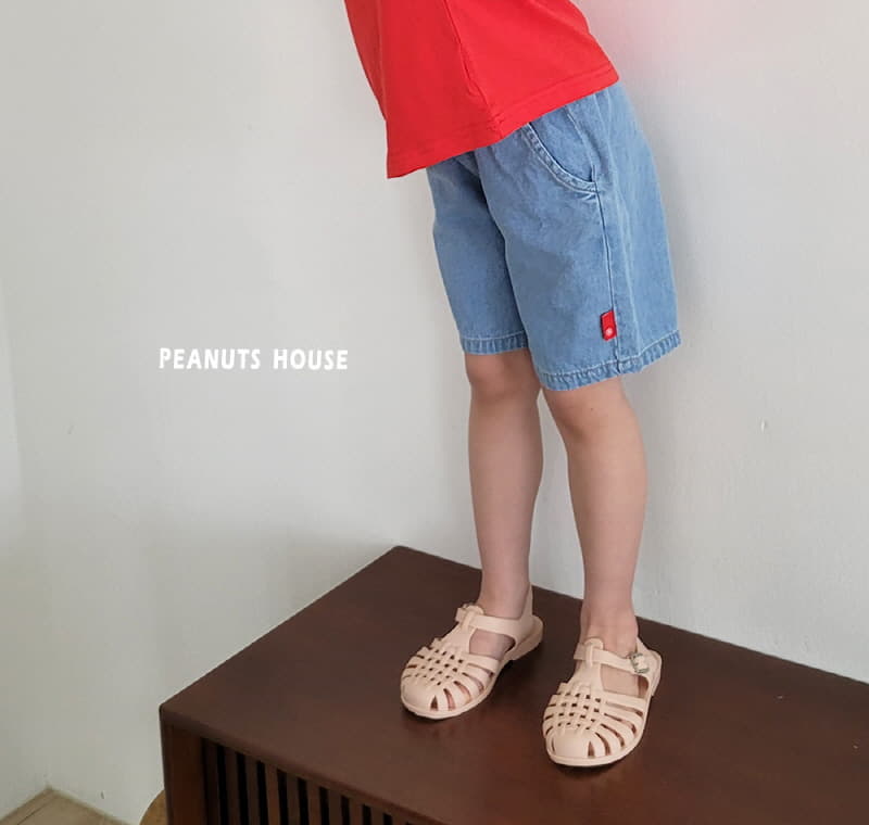 Peanuts - Korean Children Fashion - #kidsstore - Original Jeans Shorts - 4