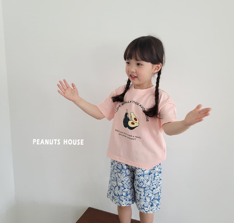 Peanuts - Korean Children Fashion - #kidzfashiontrend - Palm Shorts