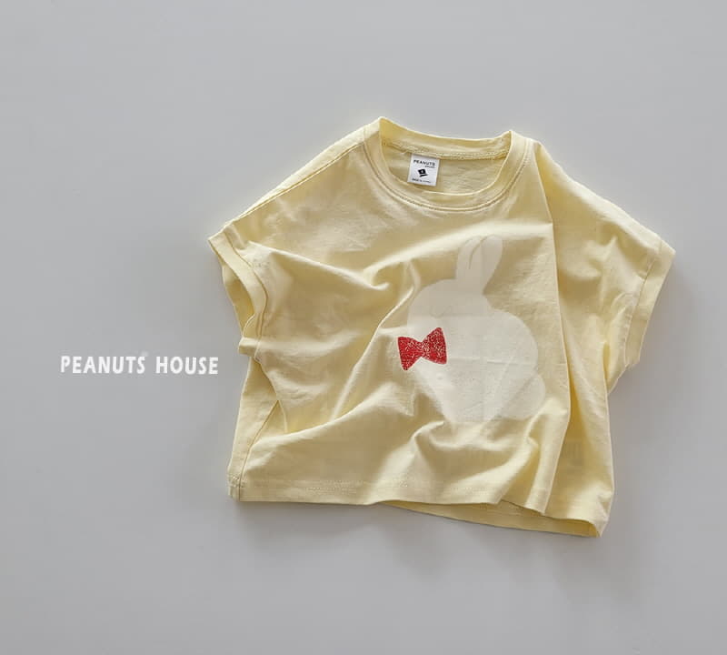 Peanuts - Korean Children Fashion - #minifashionista - Ribbon Rabbit Tee - 12