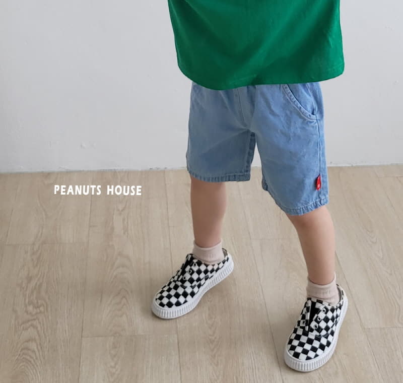 Peanuts - Korean Children Fashion - #minifashionista - Original Jeans Shorts - 8