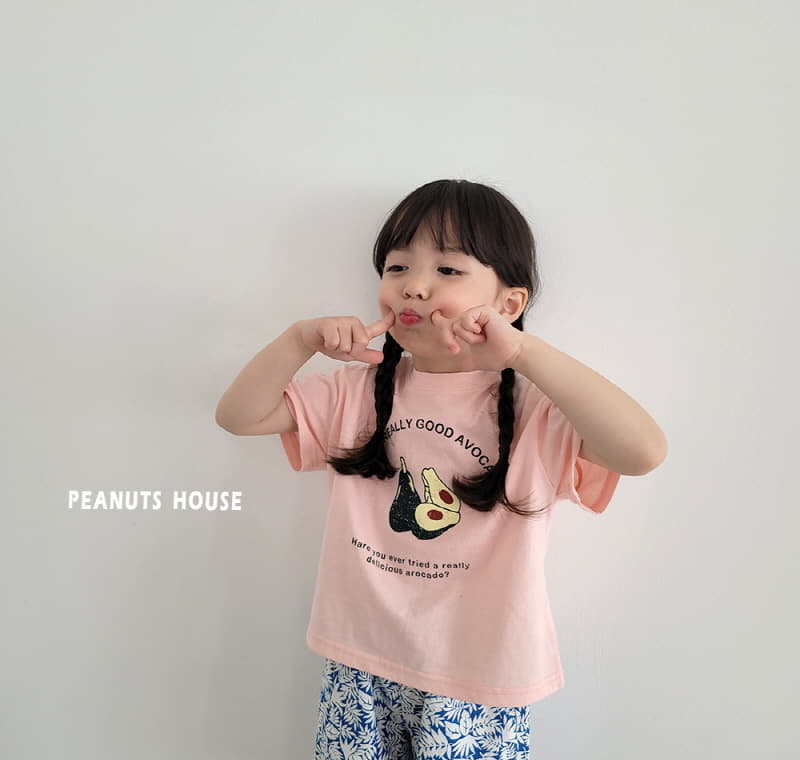 Peanuts - Korean Children Fashion - #minifashionista - Avocado Tee - 4
