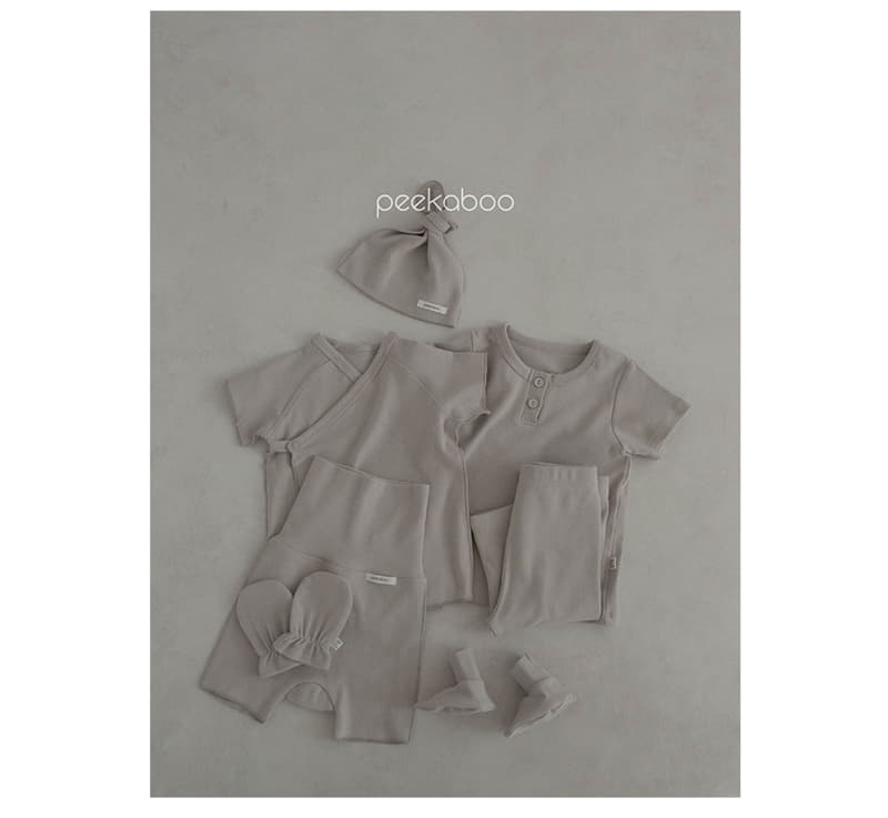 Peekaboo - Korean Baby Fashion - #babyboutique - Vanila Benet Bodysuit Set 3m - 4
