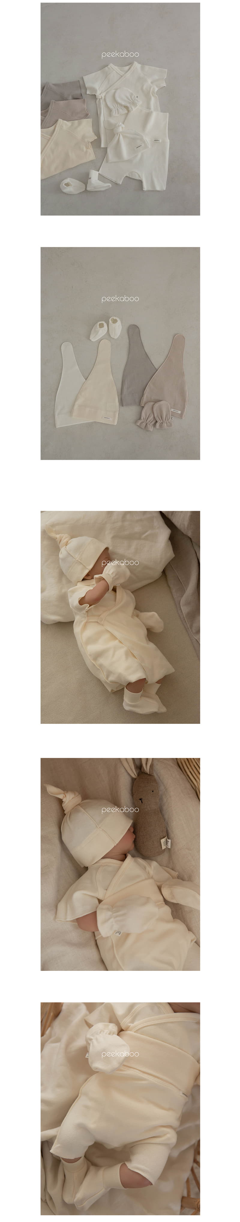 Peekaboo - Korean Baby Fashion - #babyclothing - Vanila Benet Bodysuit Set 3m - 5