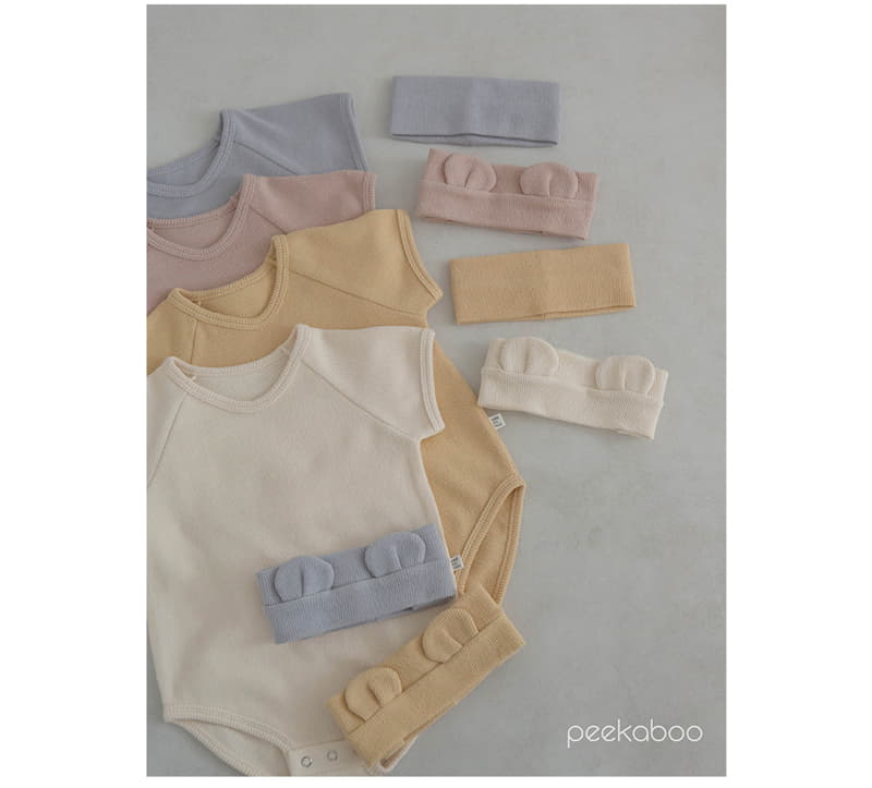 Peekaboo - Korean Baby Fashion - #babyclothing - Lolo Bear Hairband - 4