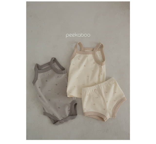 Peekaboo - Korean Children Fashion - #magicofchildhood - Mushroom Sleeveless Easywear - 7