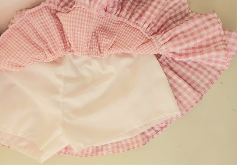 Petit Chou Chou - Korean Children Fashion - #discoveringself - Check Mix Whole Skirt - 6