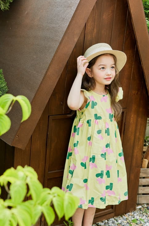 Pink Berry - Korean Children Fashion - #childofig - Cactus One-piece
