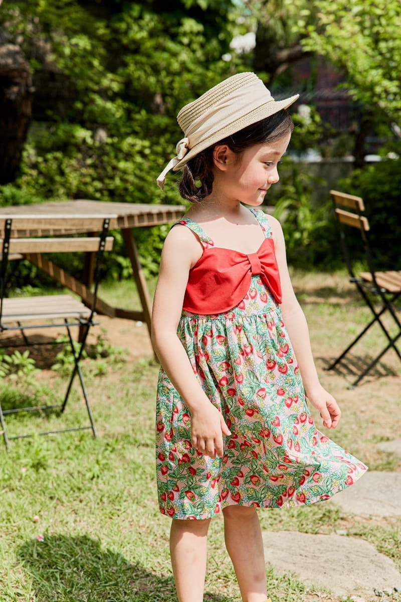Pink Berry - Korean Children Fashion - #fashionkids - Stawberry One-piece - 4