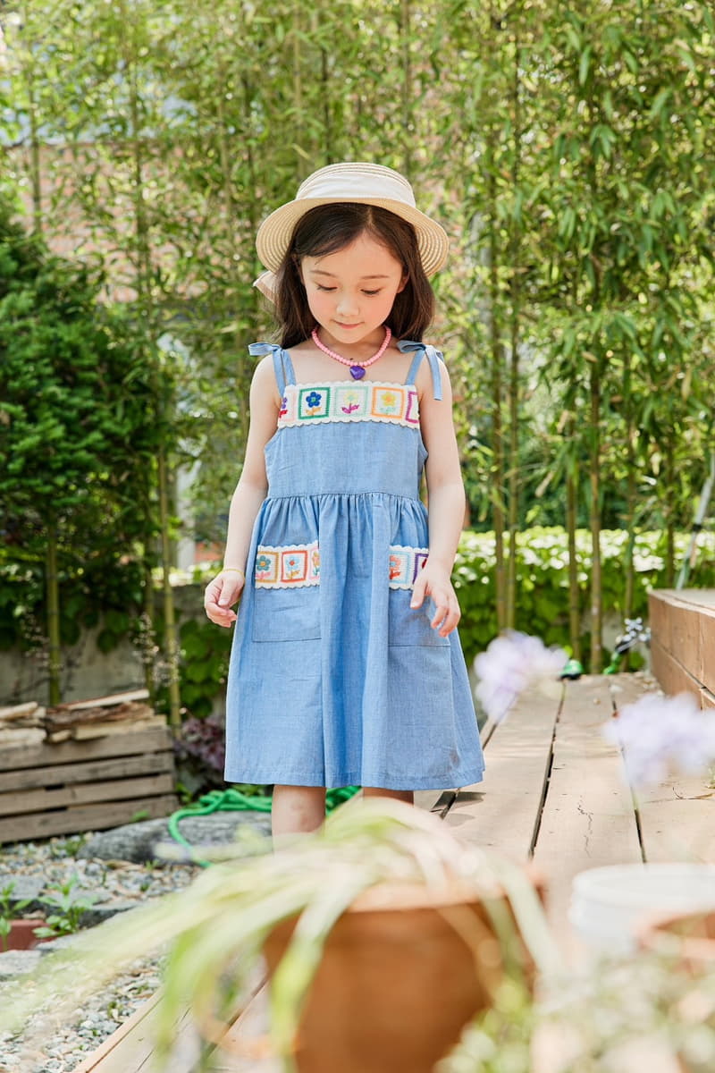 Pink Berry - Korean Children Fashion - #kidsshorts - Sunny One-piece - 3