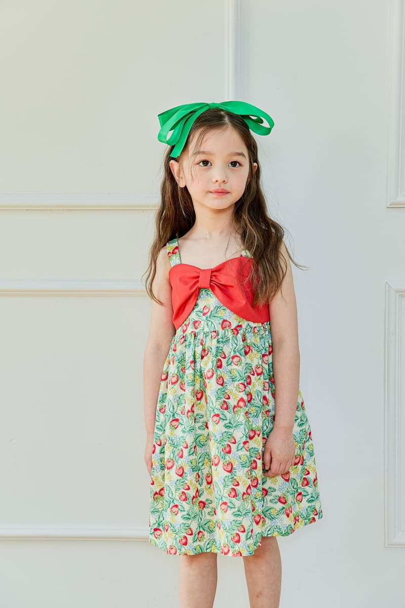 Pink Berry - Korean Children Fashion - #minifashionista - Stawberry One-piece - 10