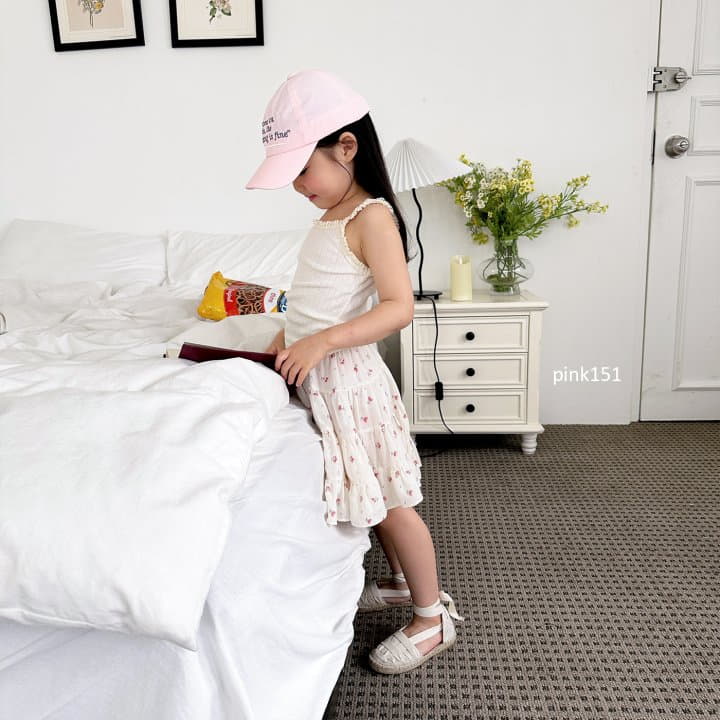 Pink151 - Korean Children Fashion - #Kfashion4kids - Croiffle Frill Sleeveless - 12