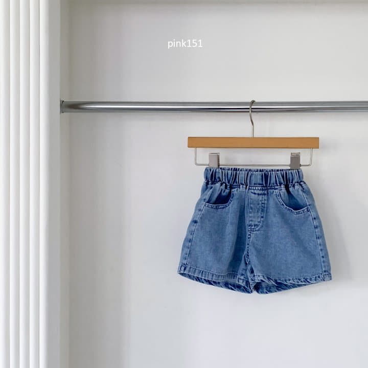 Pink151 - Korean Children Fashion - #Kfashion4kids - Stone Denim Shorts - 6