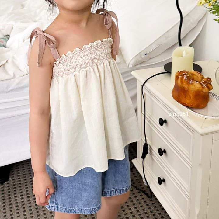 Pink151 - Korean Children Fashion - #childofig - Vanila Smocked Blouse - 12