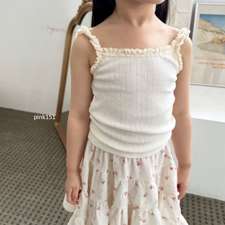 Pink151 - Korean Children Fashion - #kidsstore - Croiffle Frill Sleeveless - 10