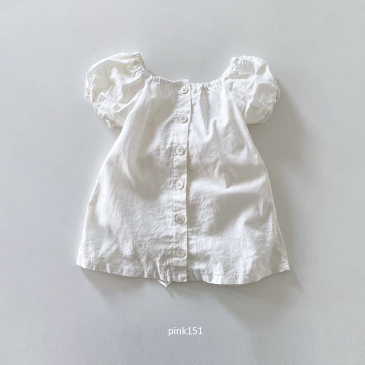 Pink151 - Korean Children Fashion - #littlefashionista - Ribbon One-piece - 4