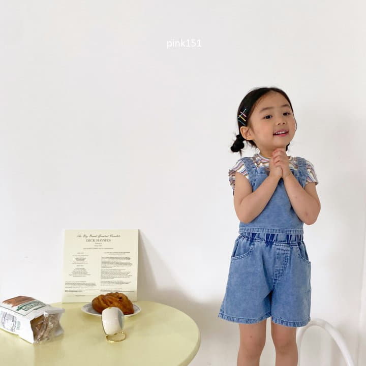 Pink151 - Korean Children Fashion - #minifashionista - Stone Denim Shorts - 9