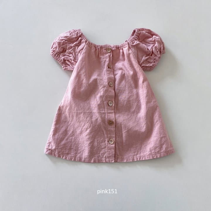 Pink151 - Korean Children Fashion - #minifashionista - Ribbon One-piece - 5