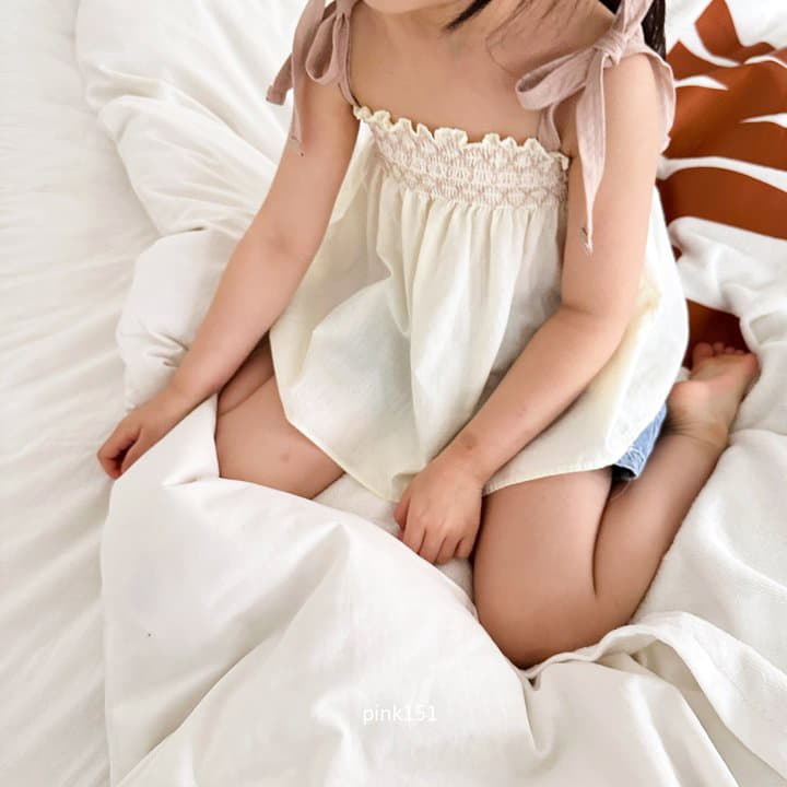 Pink151 - Korean Children Fashion - #stylishchildhood - Vanila Smocked Blouse - 11