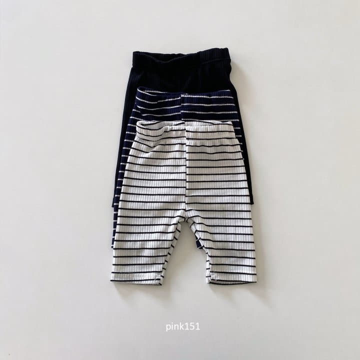 Pink151 - Korean Children Fashion - #toddlerclothing - Rib Shorts Leggings - 2