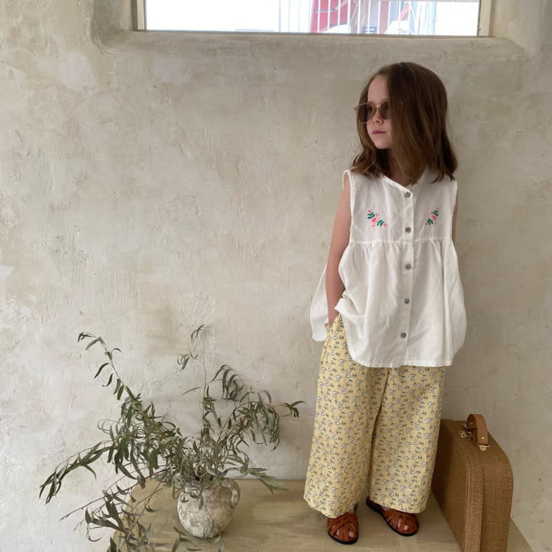 Plan B - Korean Children Fashion - #designkidswear - Layered Sleeveless Blouse - 10