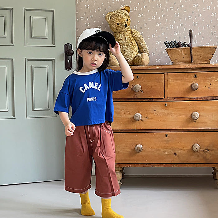Popochichi - Korean Children Fashion - #Kfashion4kids - Camel Tee - 5