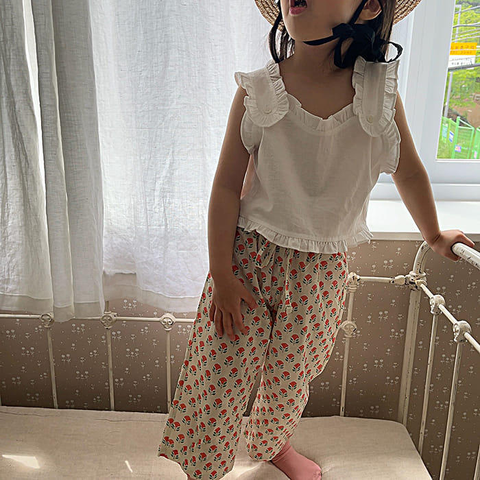Popochichi - Korean Children Fashion - #childofig - Carnation Pants - 4
