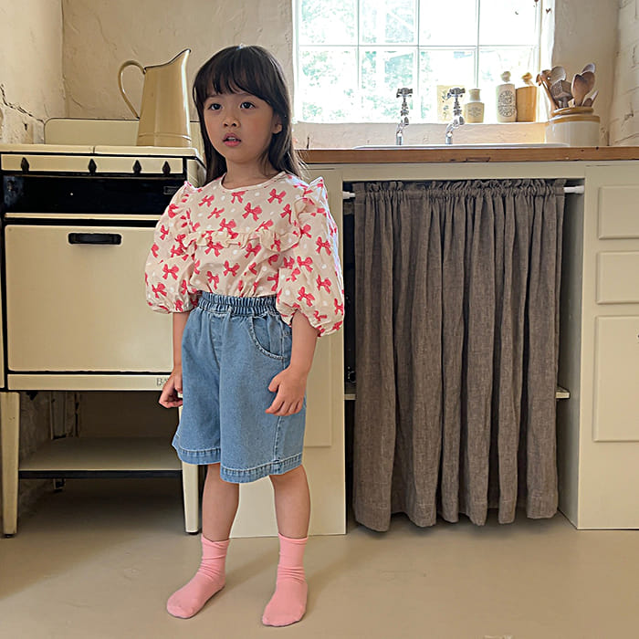 Popochichi - Korean Children Fashion - #childrensboutique - Dow Denim Pants - 4