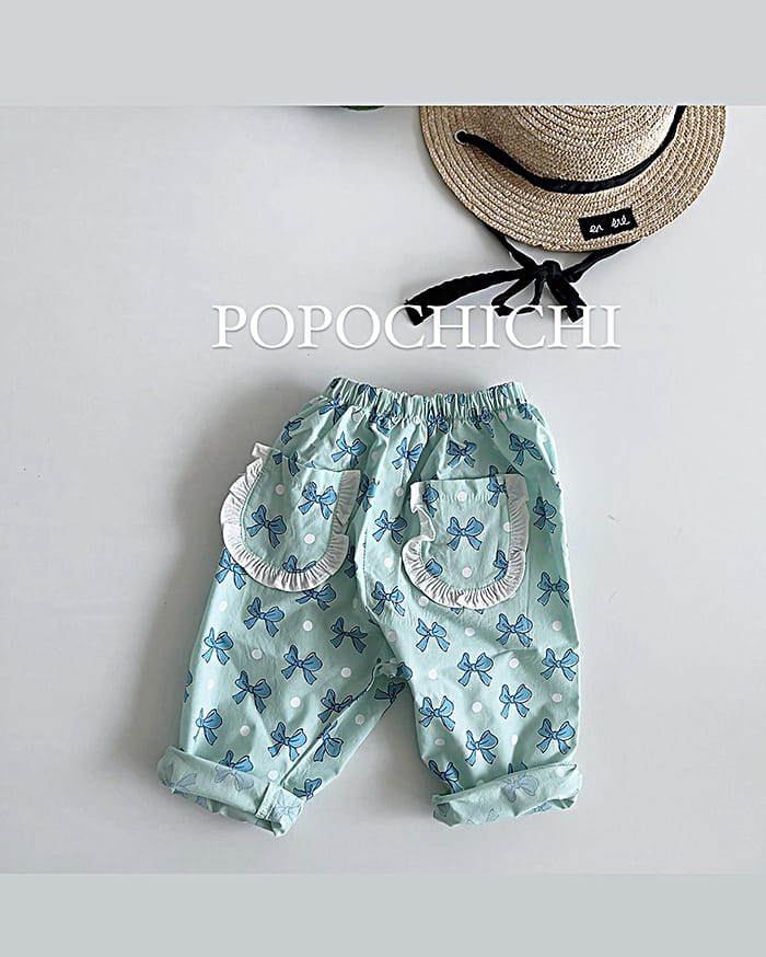 Popochichi - Korean Children Fashion - #designkidswear - Ribbon Pants - 4