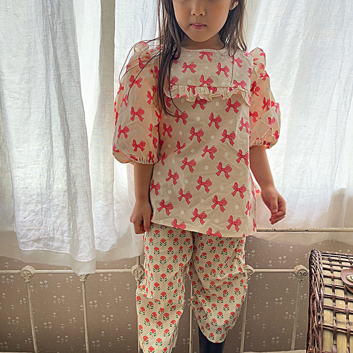 Popochichi - Korean Children Fashion - #fashionkids - Ribbon Pants - 5