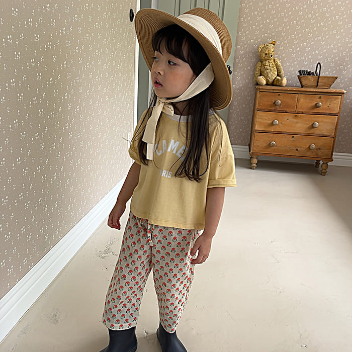 Popochichi - Korean Children Fashion - #fashionkids - Camel Tee