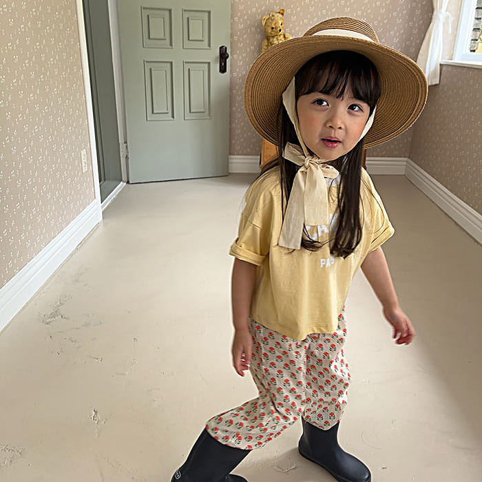 Popochichi - Korean Children Fashion - #kidsshorts - Camel Tee - 2