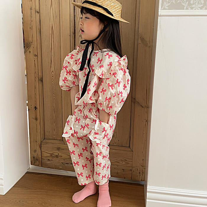 Popochichi - Korean Children Fashion - #kidsstore - Ribbon Pants - 7