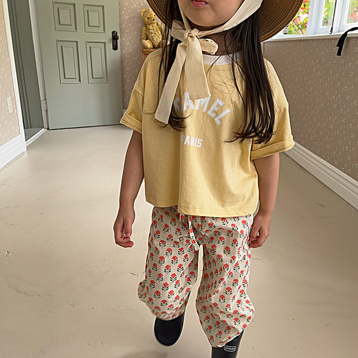 Popochichi - Korean Children Fashion - #kidsstore - Camel Tee - 3