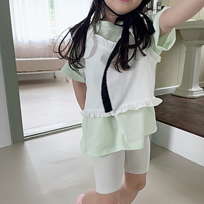Popochichi - Korean Children Fashion - #kidzfashiontrend - Short Leggings