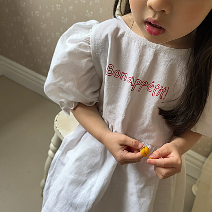 Popochichi - Korean Children Fashion - #littlefashionista - Kitchen Ribbon One-piece - 2