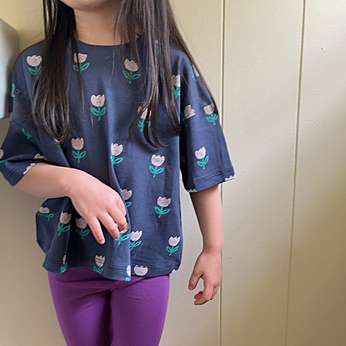 Popochichi - Korean Children Fashion - #Kfashion4kids - Tulip Tee - 4