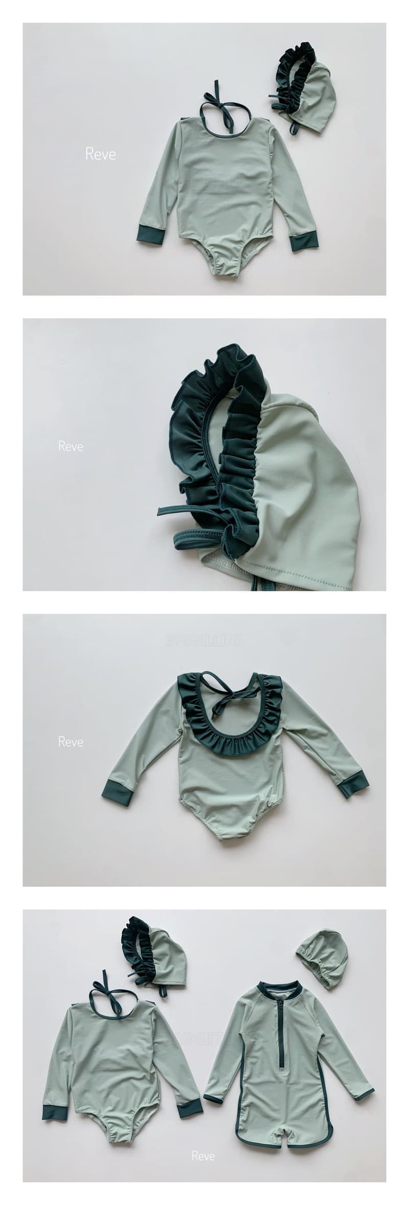 Reve Kid - Korean Children Fashion - #fashionkids - Frill Point Swim Suit