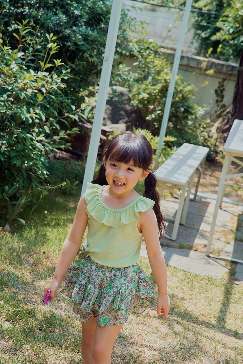 Rica - Korean Children Fashion - #Kfashion4kids - Frill Sleeveless - 10