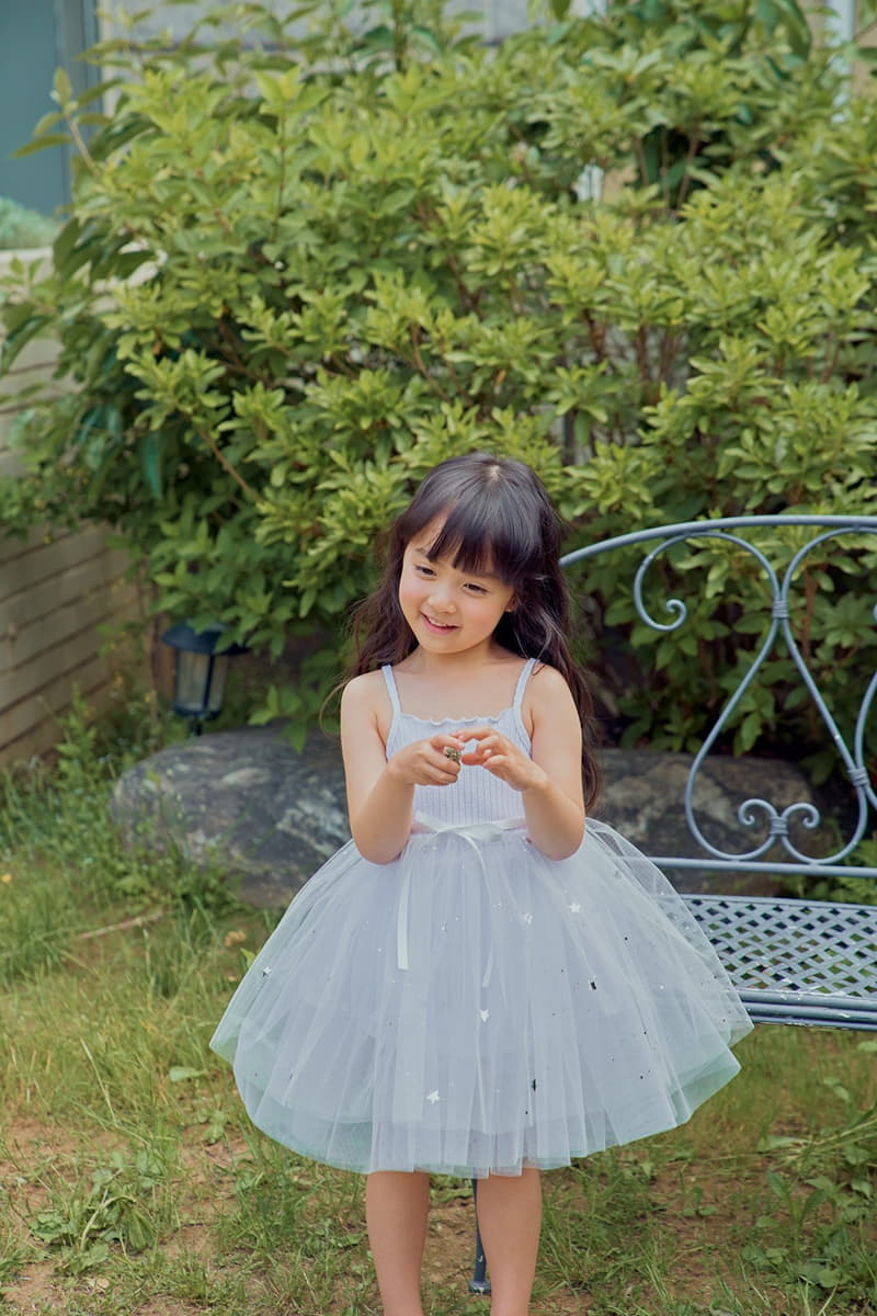 Rica - Korean Children Fashion - #Kfashion4kids - Star Shasha One-piece - 3