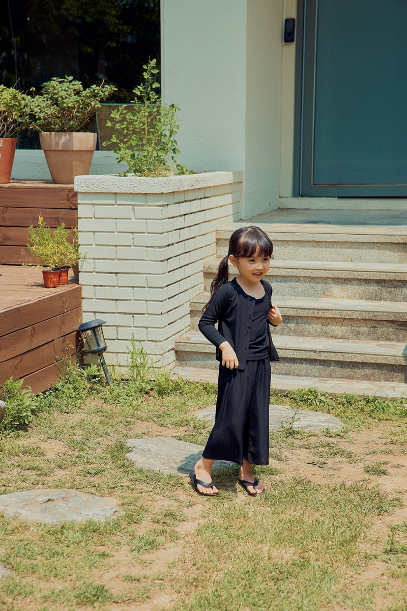 Rica - Korean Children Fashion - #kidsstore - Three Top Bottom Set - 3