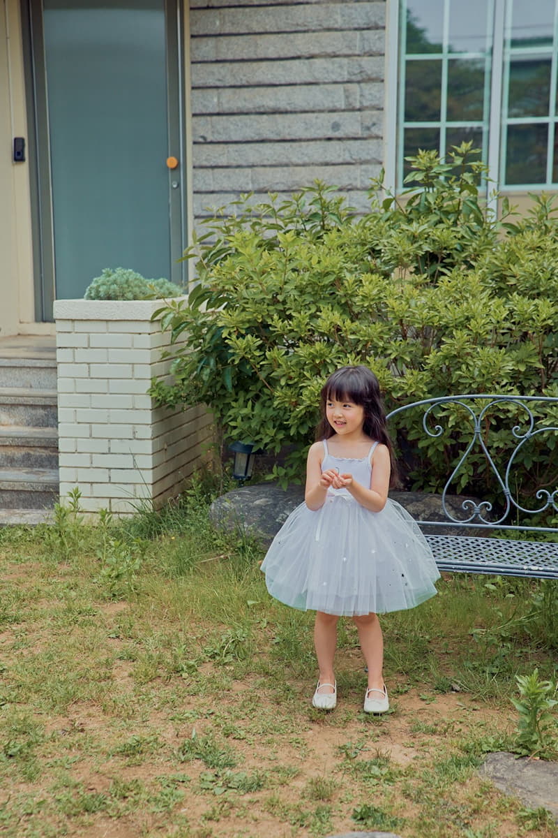 Rica - Korean Children Fashion - #magicofchildhood - Star Shasha One-piece - 5