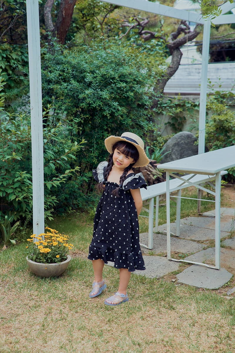 Rica - Korean Children Fashion - #minifashionista - Pop Corn One-piece - 10
