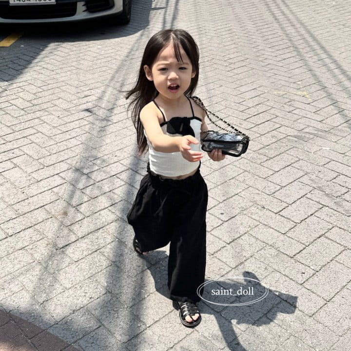 Saint Doll - Korean Children Fashion - #designkidswear - Ribbon String Sleeveless - 11