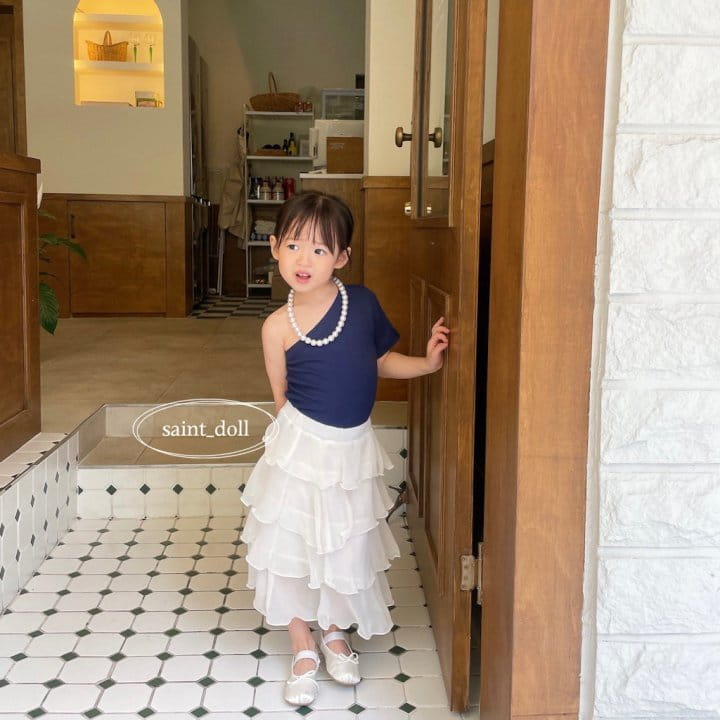 Saint Doll - Korean Children Fashion - #fashionkids - Chiffon Cancan Skirt - 7