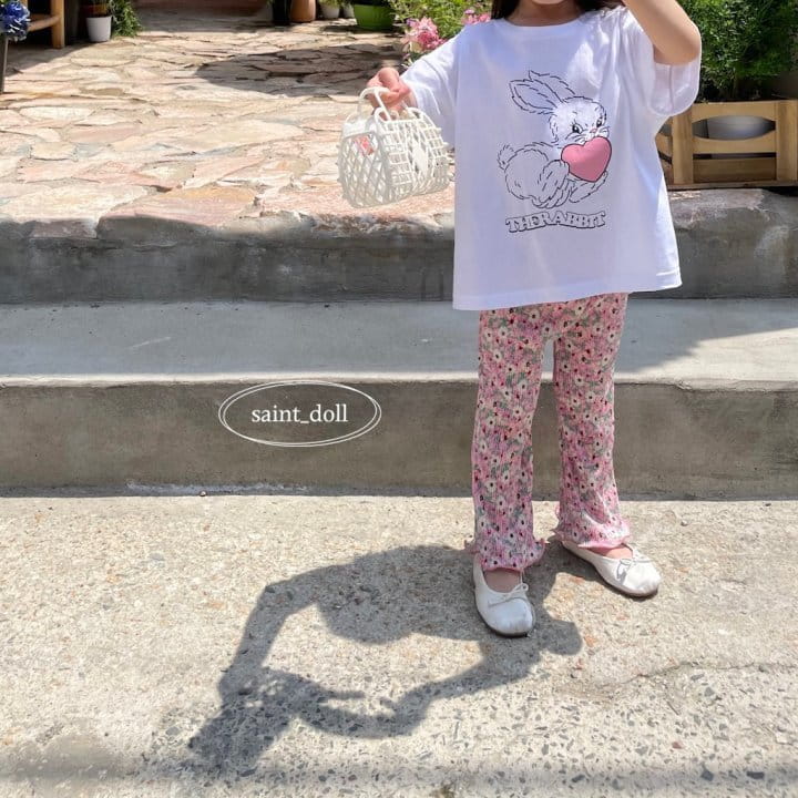 Saint Doll - Korean Children Fashion - #fashionkids - Rabbit Heart Tee with Mom - 10