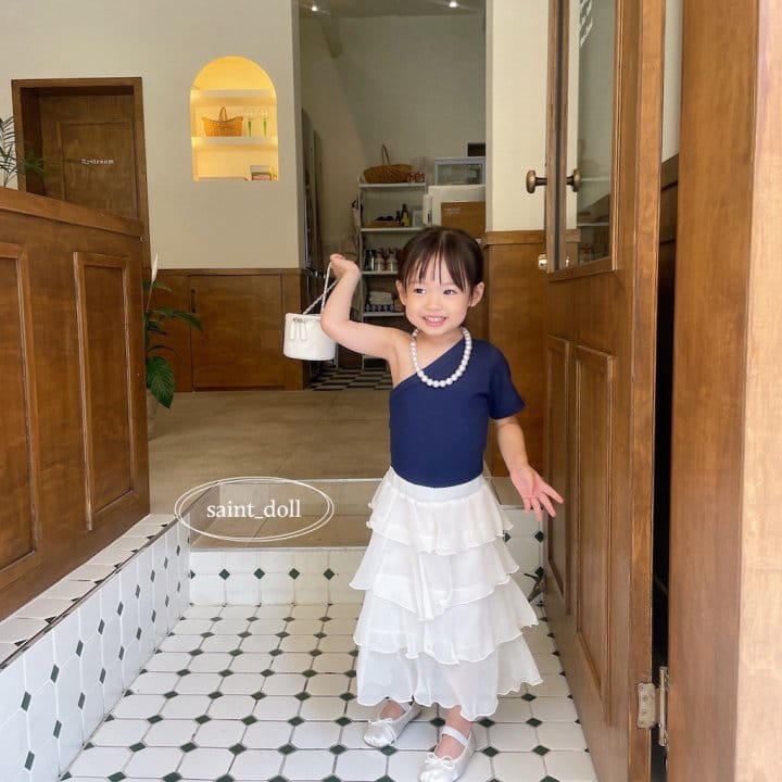 Saint Doll - Korean Children Fashion - #kidsshorts - Chiffon Cancan Skirt - 8