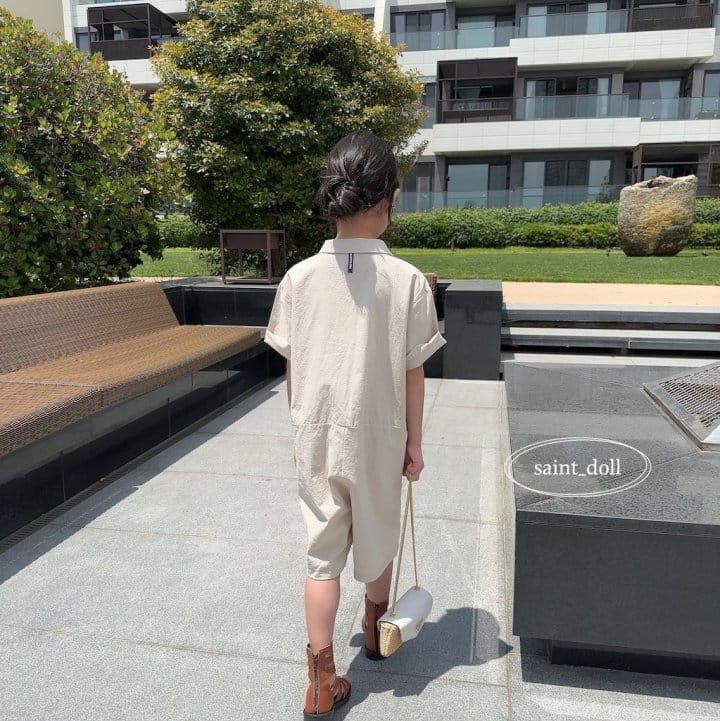 Saint Doll - Korean Children Fashion - #kidzfashiontrend - Bukin Overllas Pants with Mom - 8
