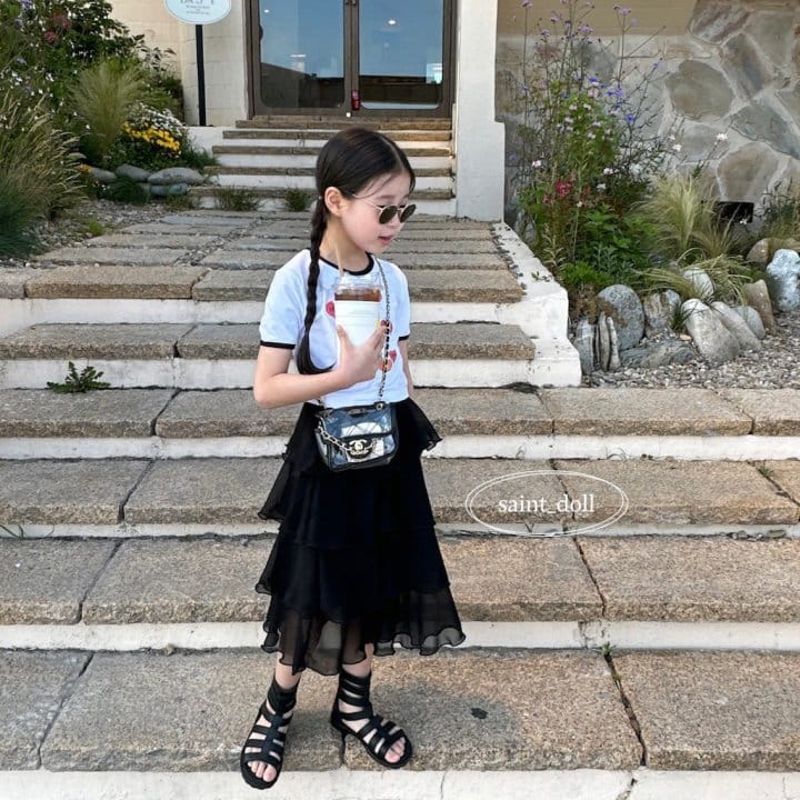 Saint Doll - Korean Children Fashion - #littlefashionista - Chiffon Cancan Skirt - 12