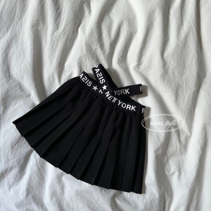Saint Doll - Korean Children Fashion - #minifashionista - Cross Banding Skirt - 6